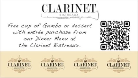 clarinet coupon